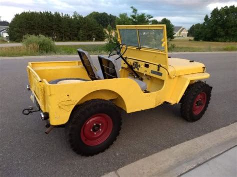 1947 Willys Jeep Cj 2a Original Preserved For Sale