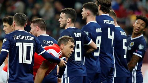Russia 4 0 Scotland Conceding 17 Goals In The Group Is Not Acceptable
