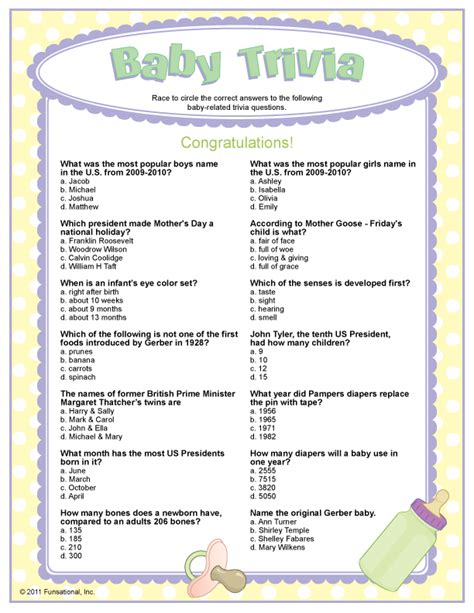 Printable Baby Shower Games Baby Shower Games Atoz Baby Shower