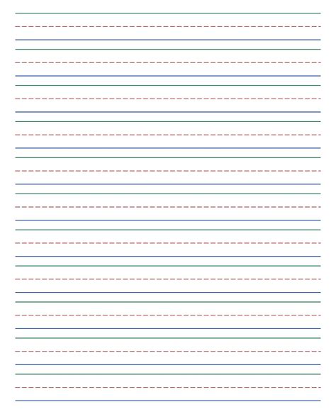Free Printable Primary Lined Paper Get What You Need For Free