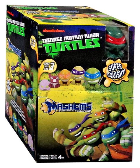 Teenage Mutant Ninja Turtles Mashems Series 3 Tmnt Mashems Mystery Box