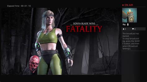 Mortal Kombat X Tutorial On How To Do Sonya Blades Fatalities Youtube