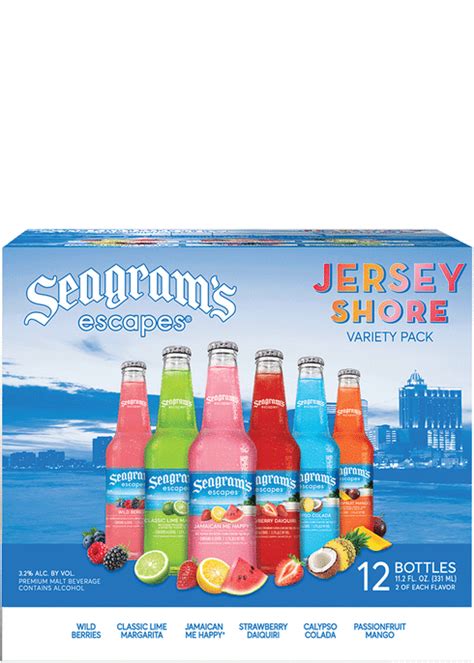 Seagrams Escapes Jersey Shore Variety Pack Total Wine And More