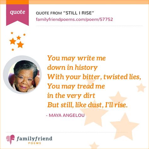 Still I Rise By Maya Angelou Famous Inspirational Poem