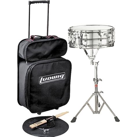 Ludwig Jet Pak Snare Drum Kit Concert Drums Music123