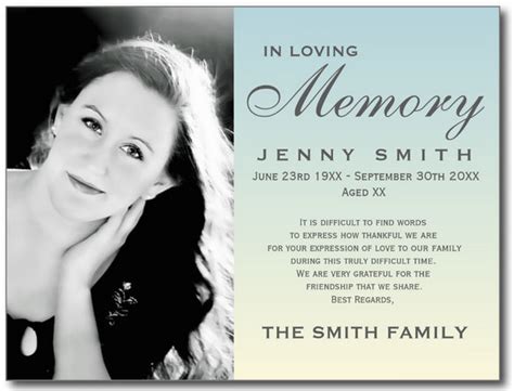 Modern funeral and memorial cards can range from loving to silly, depending on your loved one and their personality. 17+ Obituary Card Templates - Free Printable Word, Excel ...