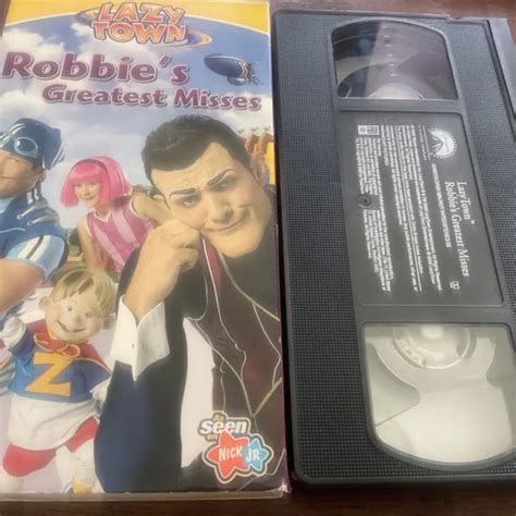 Lazy Town Robbies Greatest Misses Vhs 2006 Tested Works Nick Jr 18