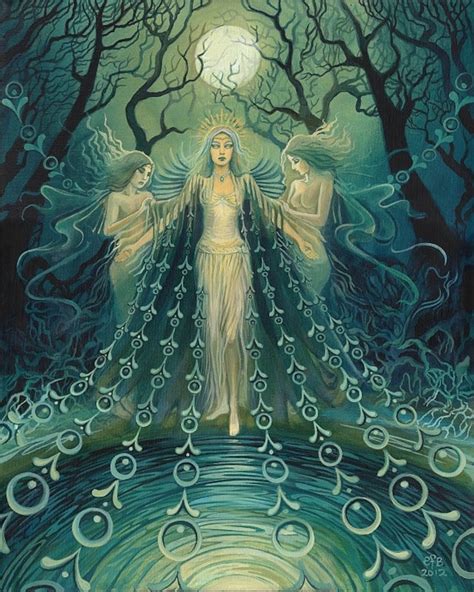 Nyx Greek Goddess Of The Night 20x24 Poster Print Pagan Etsy