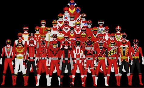 Super Sentai Red Sentai Rangers