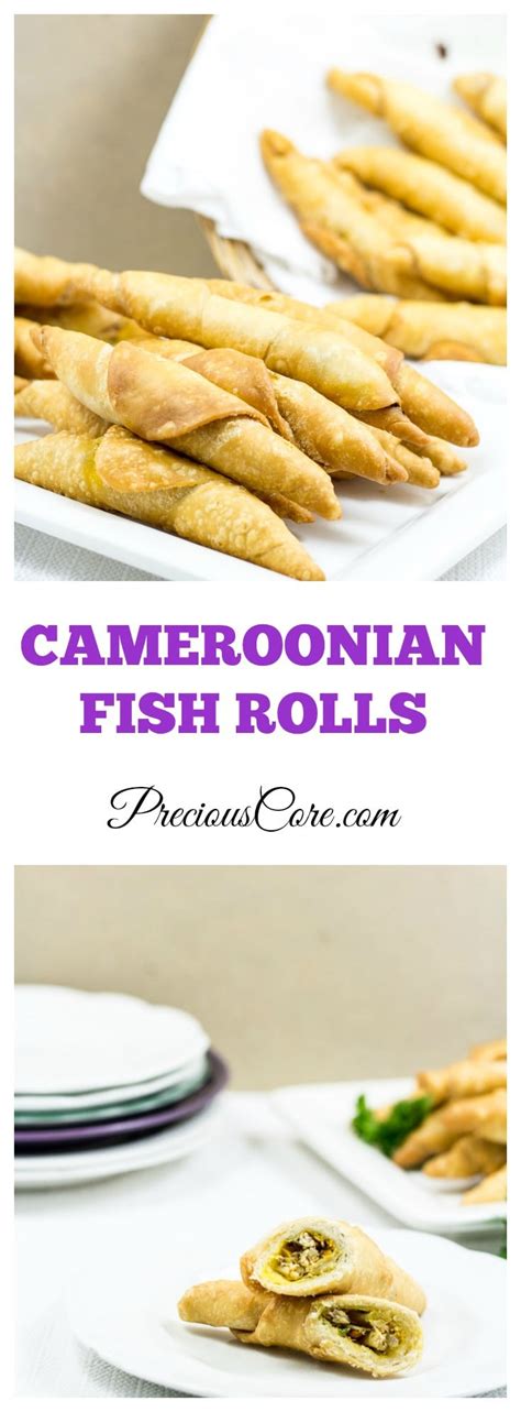 This month's theme for fish friday foodies was out of the shell and into the pan. FLAVOURFUL FISH ROLLS - CAMEROONIAN FISH ROLL RECIPE ...