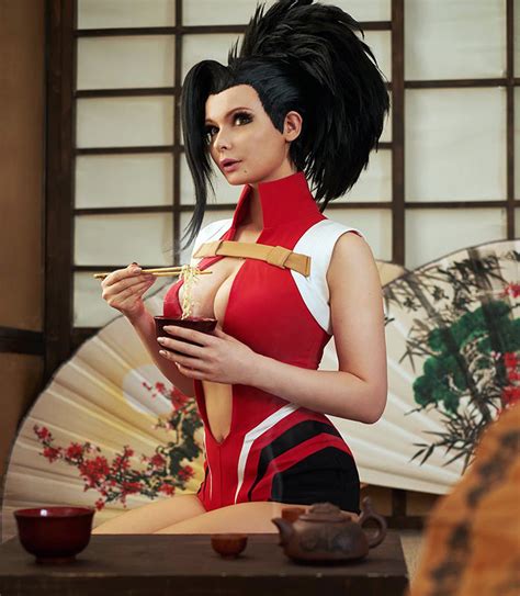 Maybe you would like to learn more about one of these? Jannet Incosplay just dropped her sexy cosplay of Momo ...