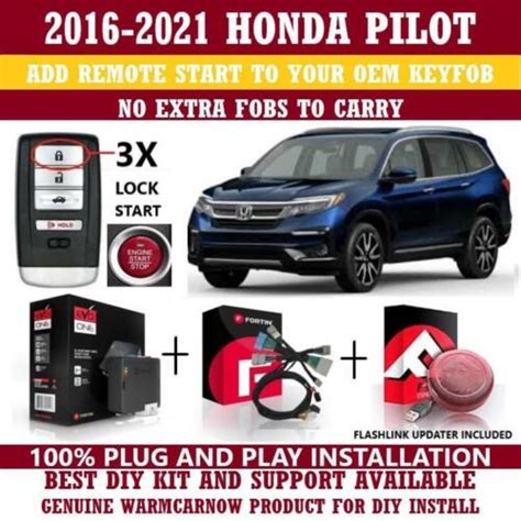 Plug And Play Remote Start 2016 2021 Honda Pilot Ebay