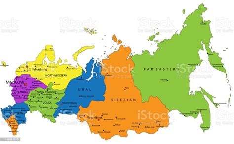 Europe And Russia Map Labeled - Foto Kolekcija