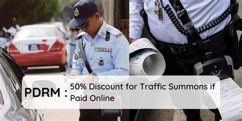 Semak saman polis, jpj secara online atau sms: 【News】PDRM | 50% Discount On Traffic Tickets Via Online ...