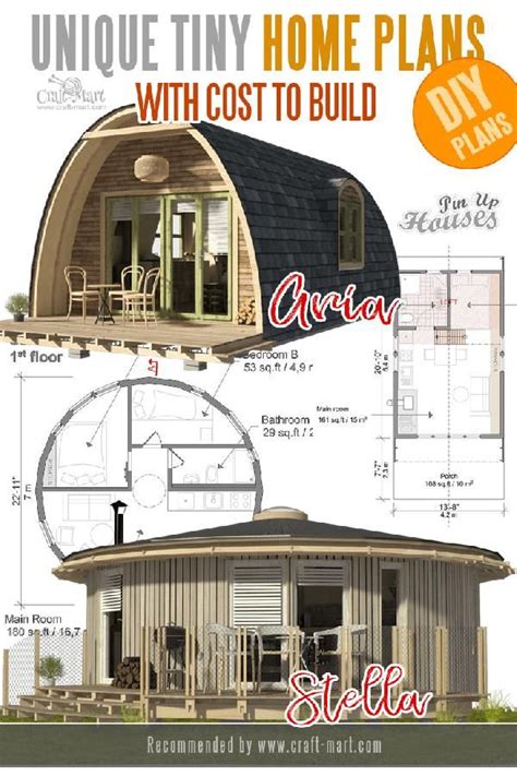 Floor Plans For Tiny Houses Bestselling A Frames Cabins Sheds