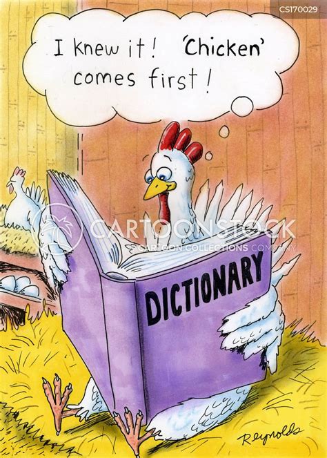A situation in which it is unknown what happened, or what needs to happen, first. Which Came First The Chicken Or The Egg Cartoons and ...
