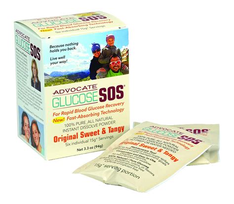 Supplement Powder Glucose Sos Orig Sweet Tangy 6bx Omni Ordering