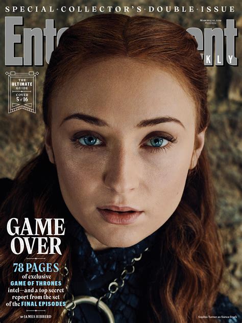 Most calls will be answered monday through friday between 8am and 5pm est. Entertainment Weekly Cover - March 2019 - Sophie Turner as ...