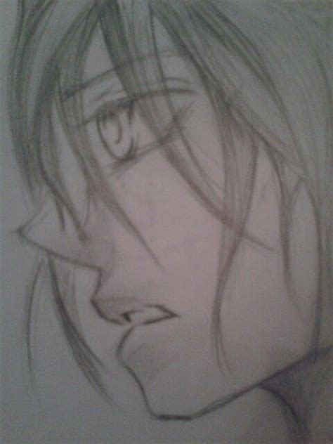 Anime Sketching Copy From Vampire Knight Kaname Kuran Vampire Knight Male Sketch Anime