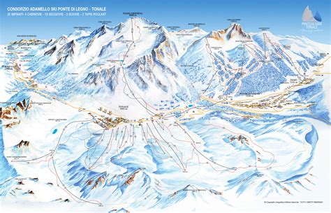 Passo Tonale Ski Resort Piste Maps