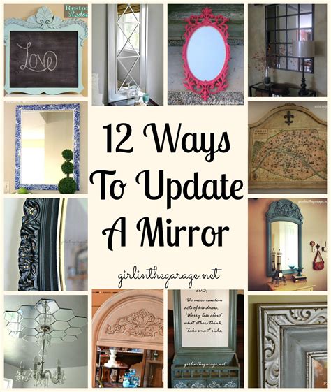 So, how do you know if you're using mirrors correctly in your home, according to feng shui principles? 12 Ways to Update a Mirror