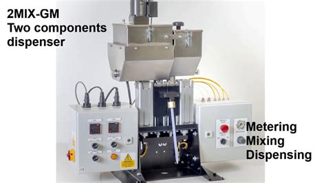 2 Component Resins Meter Mix Dispensing Equipment Iscra Youtube