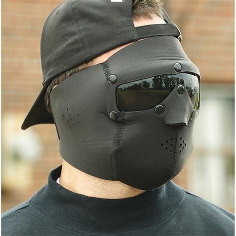 Swiss Eye Military Style Neoprene Face Mask With Goggles