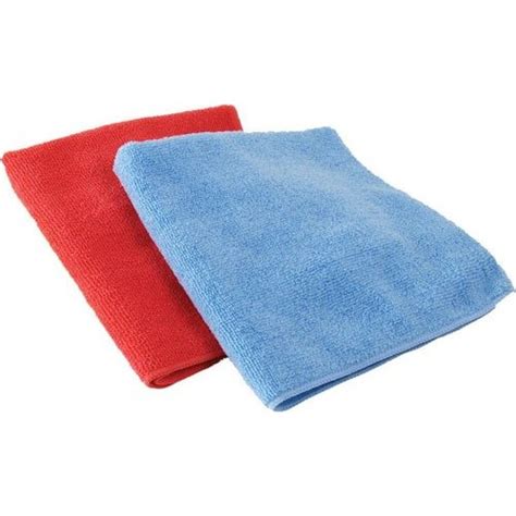 Soft Plain Microfiber Cleaning Towel Quantity Per Pack 2 Size 35 X