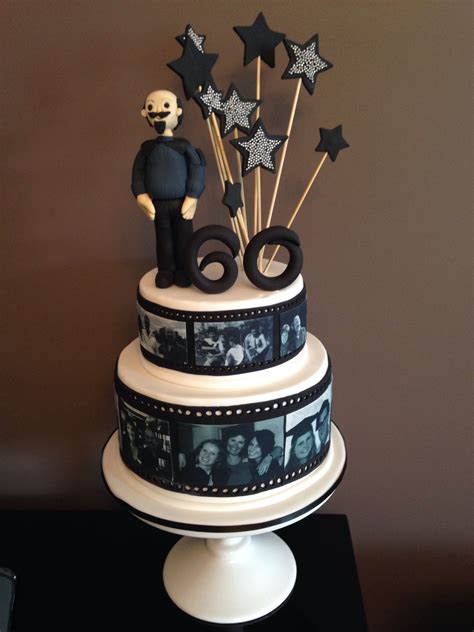 Aah, the famous harley davidson birthday cake! Photo inspired 60th birthday cake. Great for men (when it ...