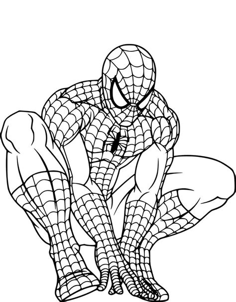 Meilleur 65 Dessin A Colorier Spiderman Coloriage Coloriage Spiderman Coloriage Spiderman à