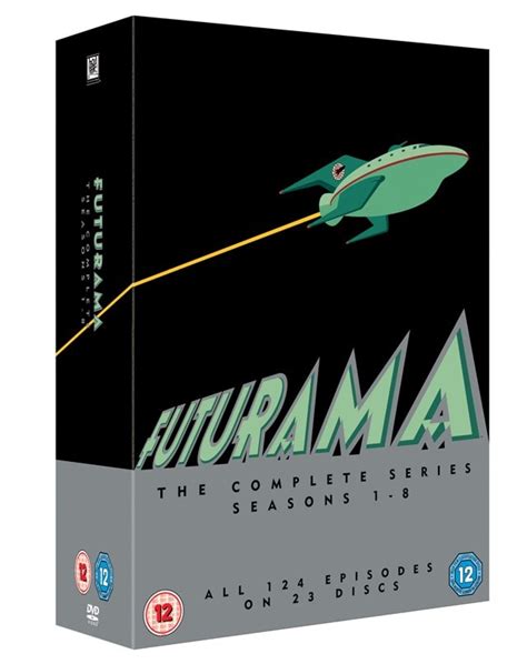 Futurama Seasons 1 8 Dvd Box Set Free Shipping Over £20 Hmv Store