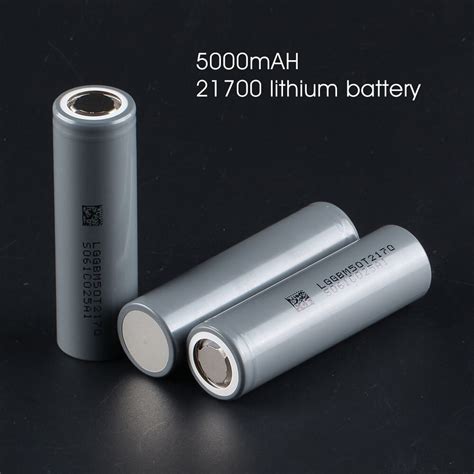 [convoy battery] 5000mAH 21700 lithium battery for LG|Flashlights ...