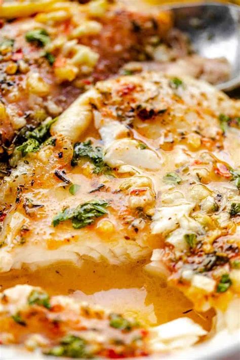 Garlic Butter Oven Baked Tilapia Recipe Diethood
