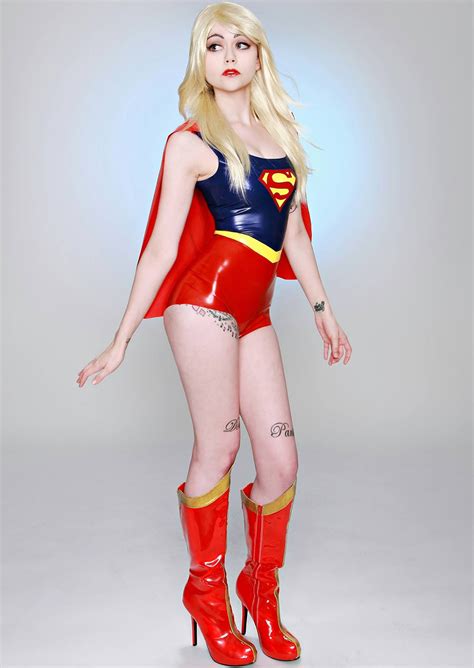 Dark Supergirl Cosplay Costume For Halloween Sexy SUP1739 45 99