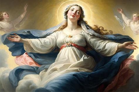 El Dogma De La Asunción De La Santísima Virgen María La Divina