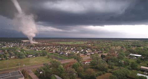 Incredible Drone Footage Catches A Tornado Destroying A Kansas Town In