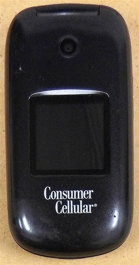 Huawei Envoy U3900 Black Consumer Cellular Flip Cell Phone Ebay