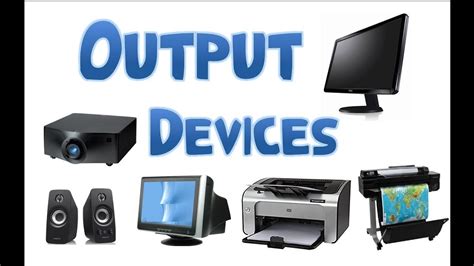 Five Output Devices Of Computer