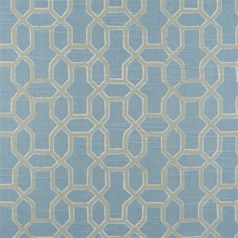 Blue Geometric Cotton Print On Sale 1502 Fabrics