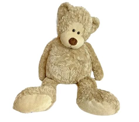 Vintage Gund Heads And Tails Big Floppy Teddy Bear Plush Stuffed Animal