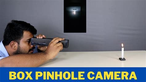 Box Pinhole Camera Thinktac Diy Science Youtube