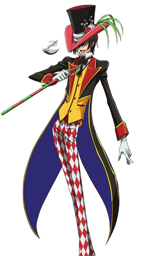 Mad Hatter Lelouch Vector Code Geass Mad Hatter Anime Toon