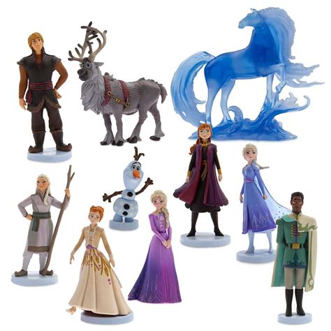 Frozen 2 Action Figure Play Set 10 Pieces Dinus Mall