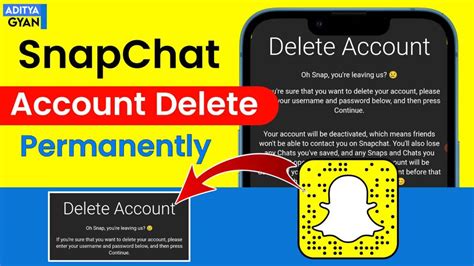 how to delete snapchat account 2023 step by step guide in simple ways aditya gyan aditya gyan