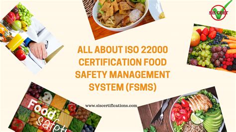 All About Iso 22000 Certification Food Safety Management System Fsms