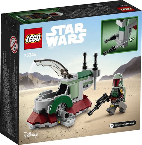 Lego Star Wars 75344 Boba Fetts Ship Microfighter 4tupx 2 The