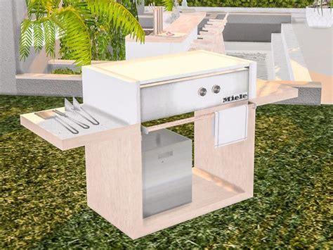 Sims 4 Cc Modern Barbecue Grill Sfs In 2021 Decor Home Decor