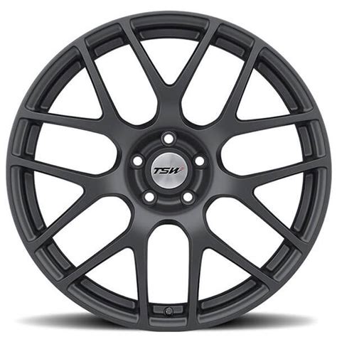 1718 Staggered Tsw Wheels Nurburgring Matte Gunmetal Rotary Forged