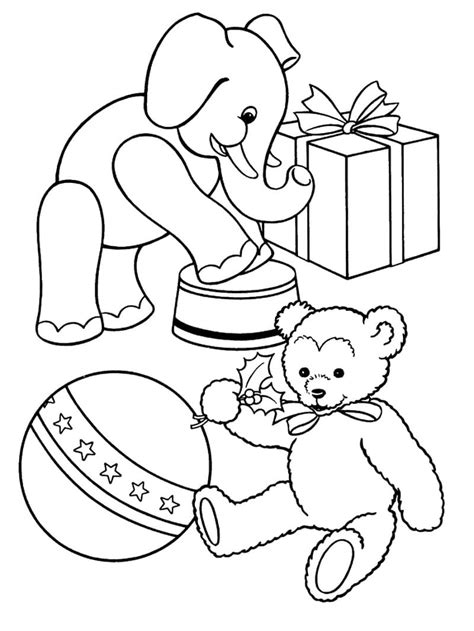 Kids Toys Coloring Page Download Print Or Color Online For Free