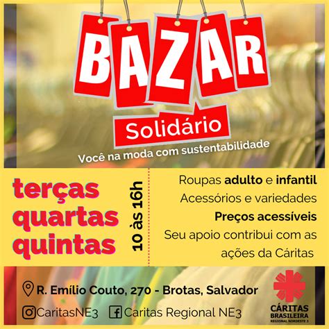 Bazar Solidário Organiz Moda Atados Plataforma de Voluntariado